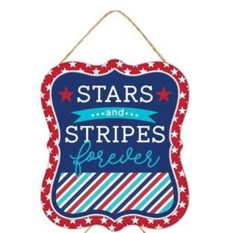 7" Stars and Stripes Forever Sign