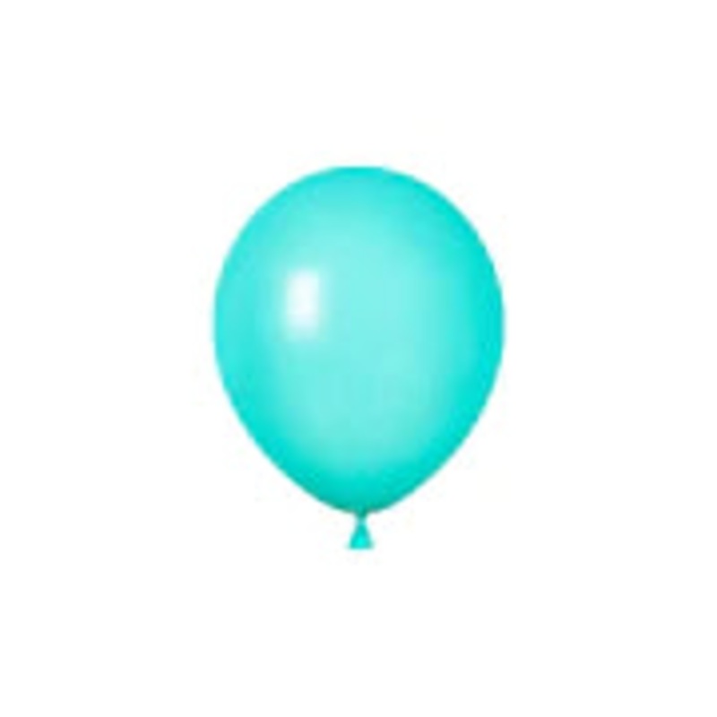 Aqua 5 Latex Balloons (100 count)