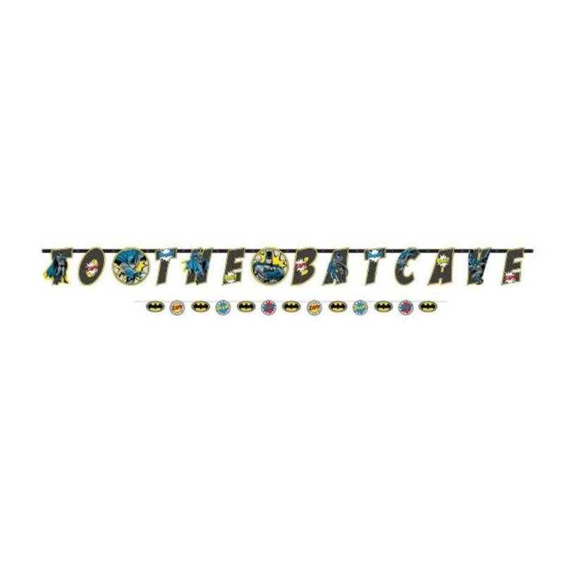 Batman Jumbo Letter Banner Kit | 1ct