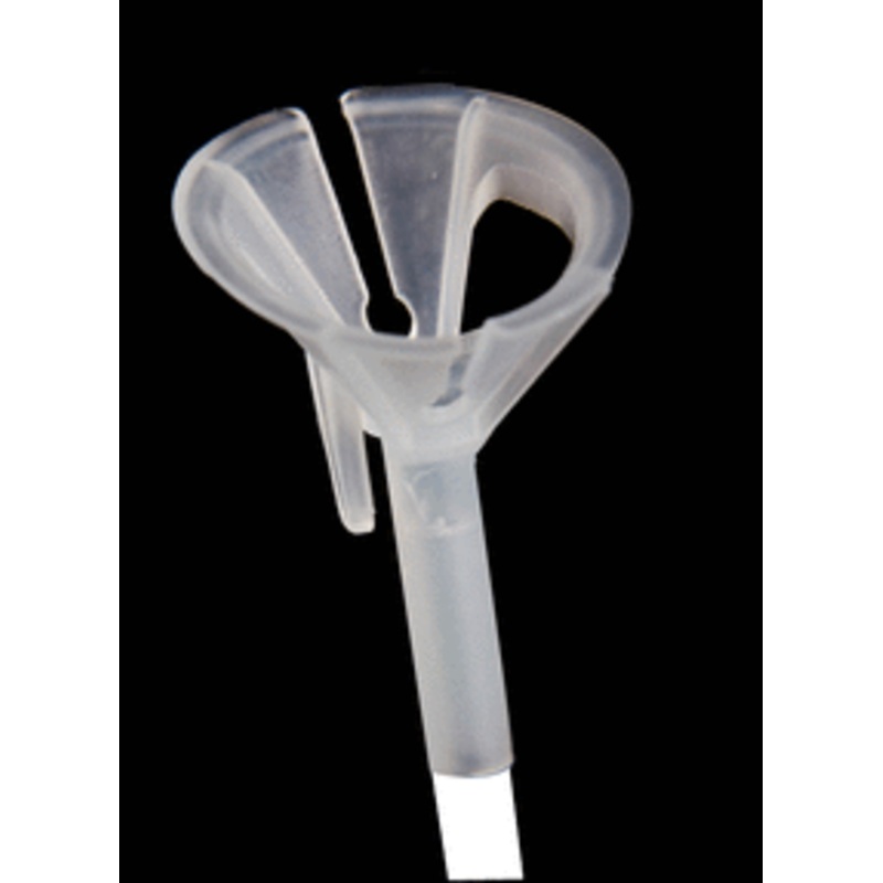 15" Balloon Stick And Cup -White (100 count)