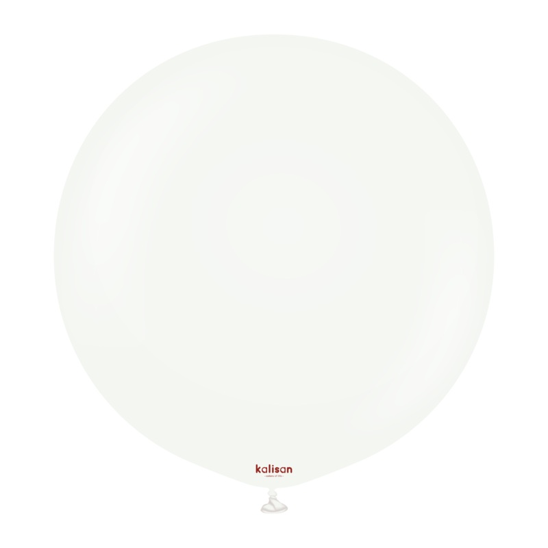 White 24 Latex Balloons (2 count)