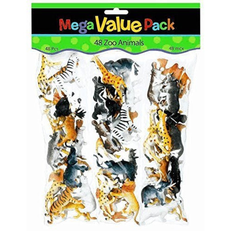 Zoo Animals Pack | 36 ct