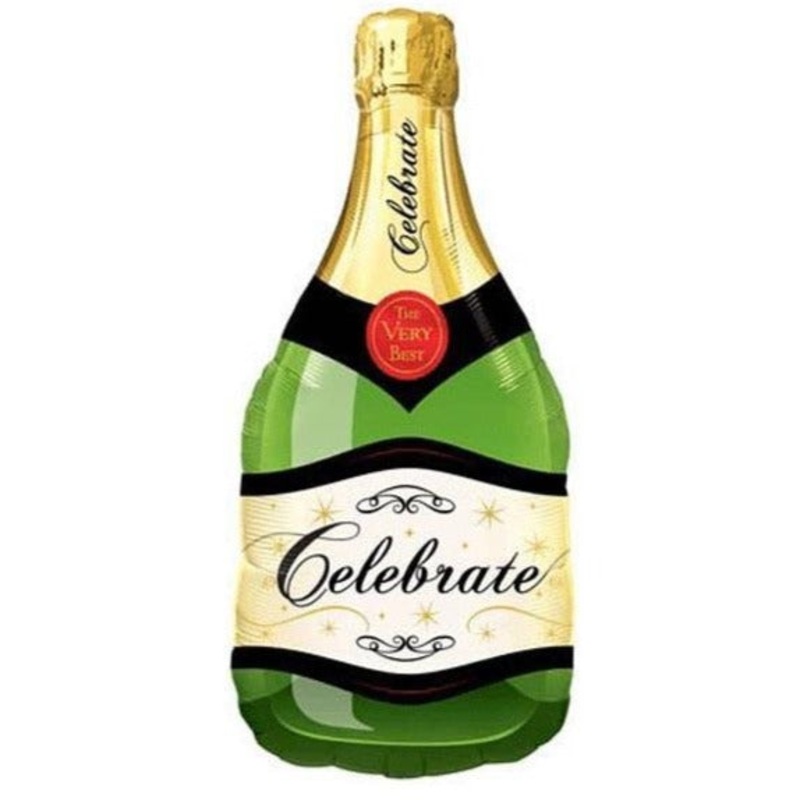 Celebrate Champagne Balloon Helium-Filled (local only)