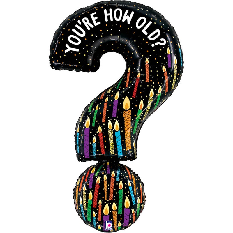 You're How Old? Question Mark 39 Balloon