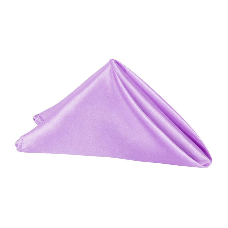 Satin Napkin 20"x20" - Victorian Lilac/Wisteria