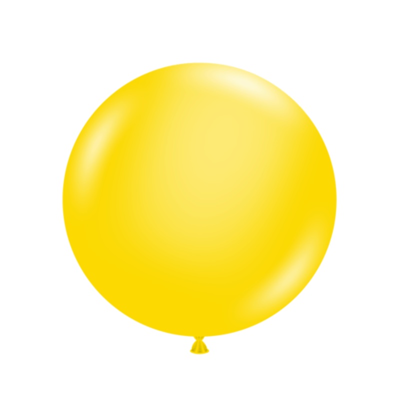 Yellow 11 Latex Balloons (100 count)