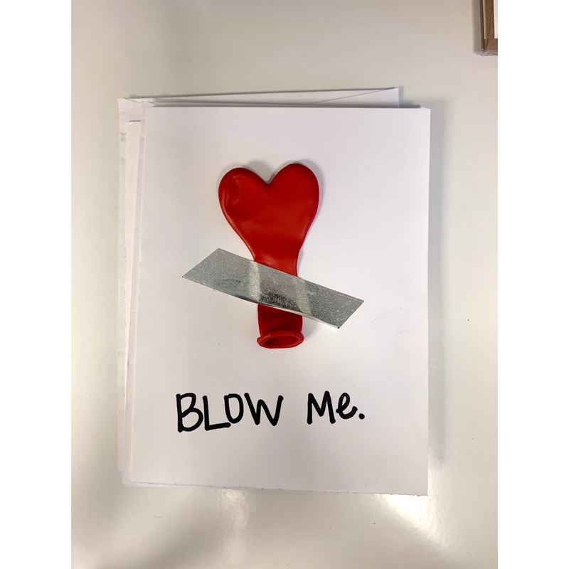 Blow Me Card