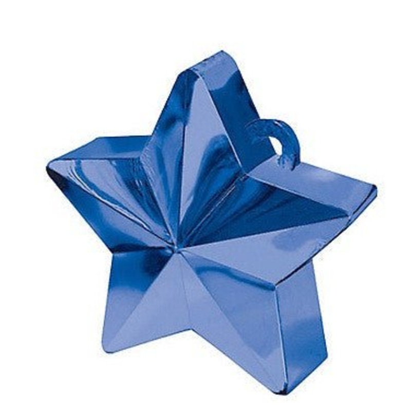 Balloon Weight, Blue Star | 1ct.
