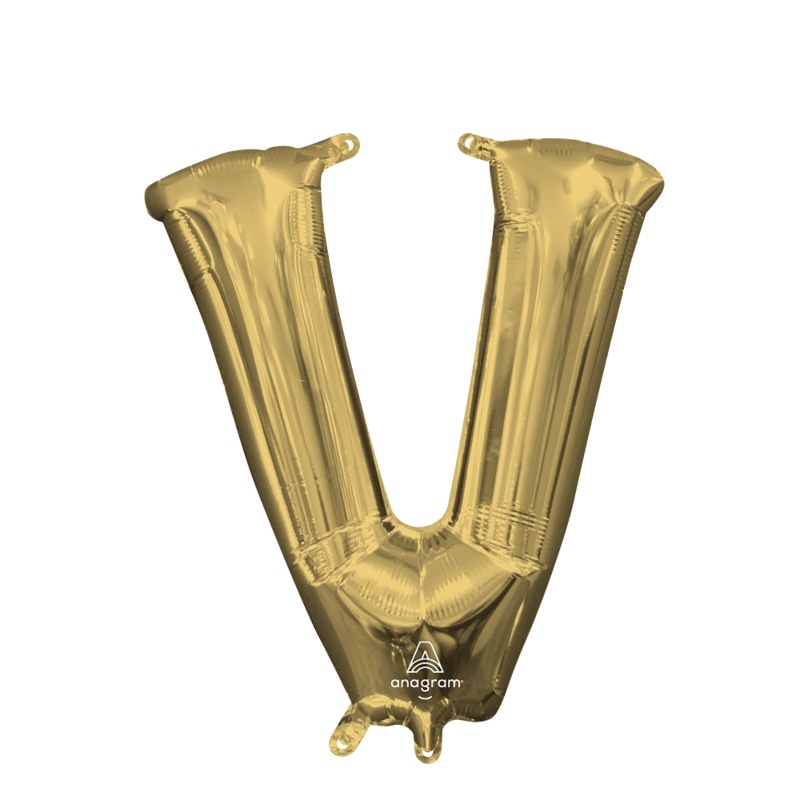 White Gold V Letter 4461231 - 16 in