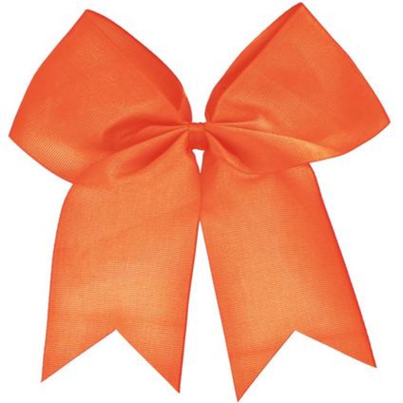 Orange Oversized Hair bow 9" | 1 ct