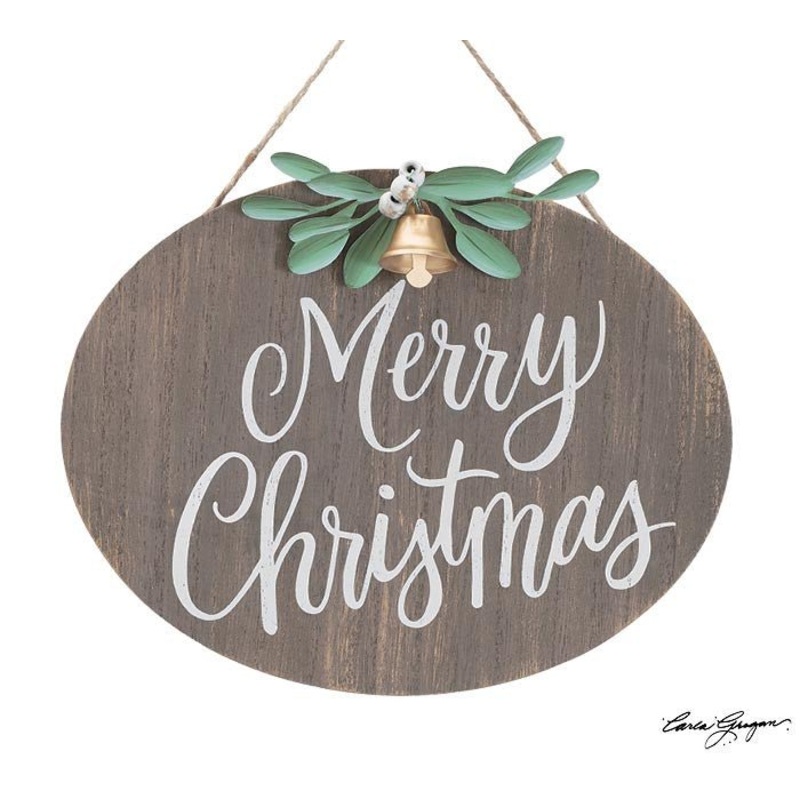 Wood Merry Christmas Sign