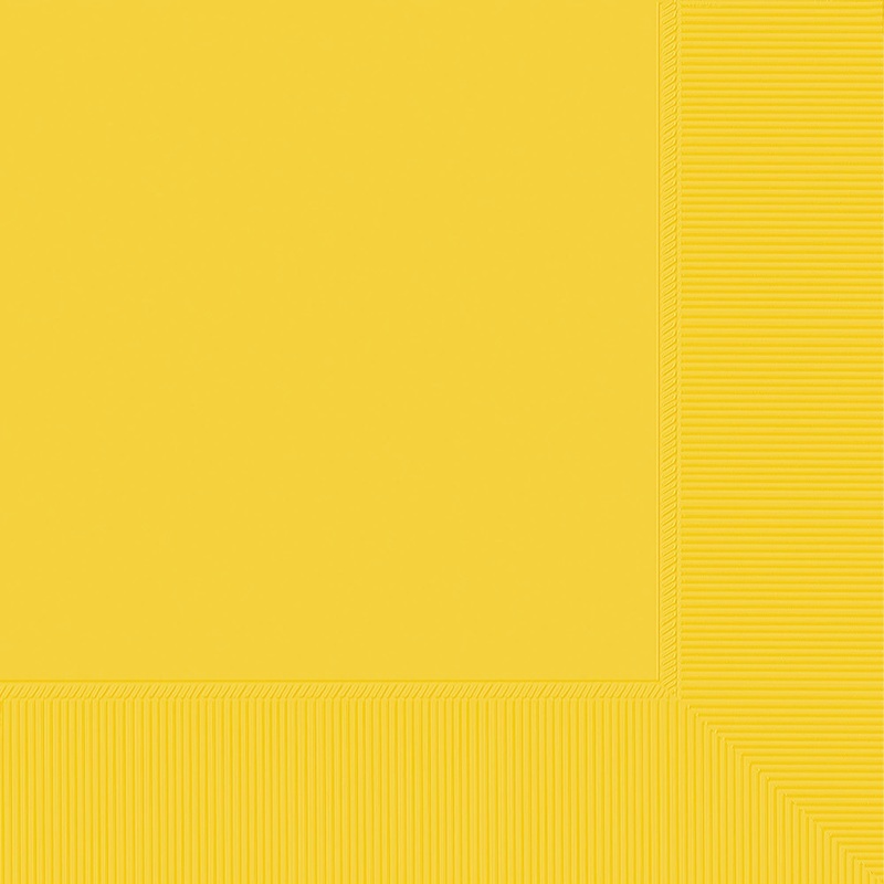 Yellow Sunshine Beverage Napkins (40 count)