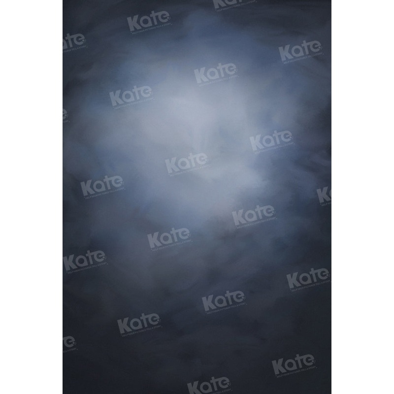 Kate Abstract Gray/Blue Backdrop Designed by GQ 5x7ft(1.5x2.2m) Microfiber (Printed)