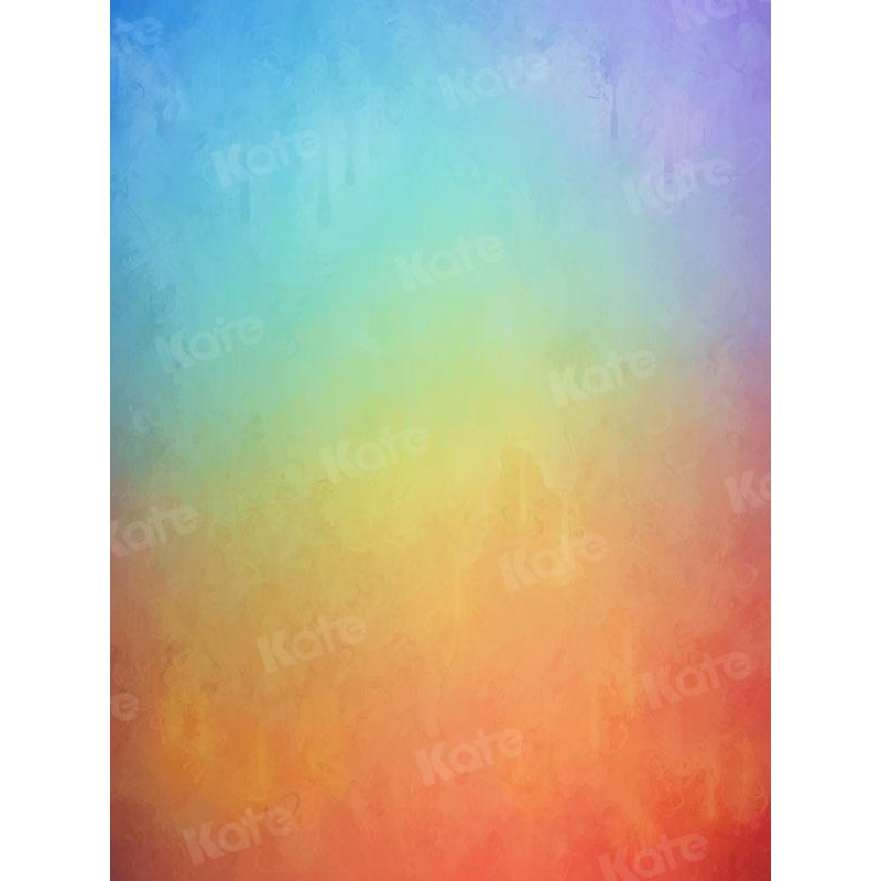 Kate Abstract Gradient Colored Colorful Backdrop Photography 3x5ft(1x1.5m) Microfiber (Printed)