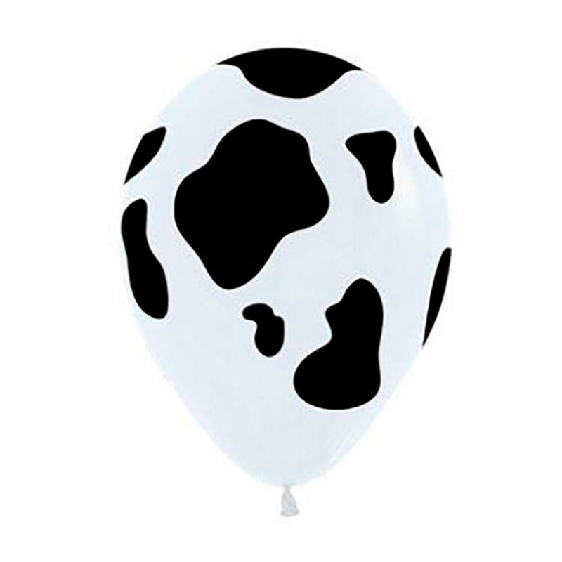 Winntex Premium 12 Cow Print Latex Balloon 50ct