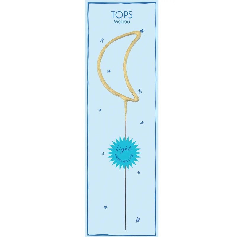 Sparkler Candle Moon