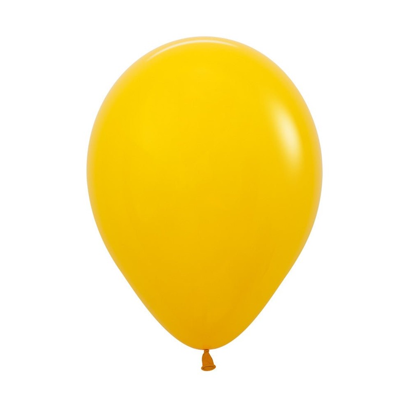 11" Sempertex Latex Balloon Pack, Honey Yellow | 100 ct