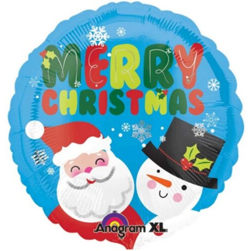 Anagram 18" Merry Christmas Balloon