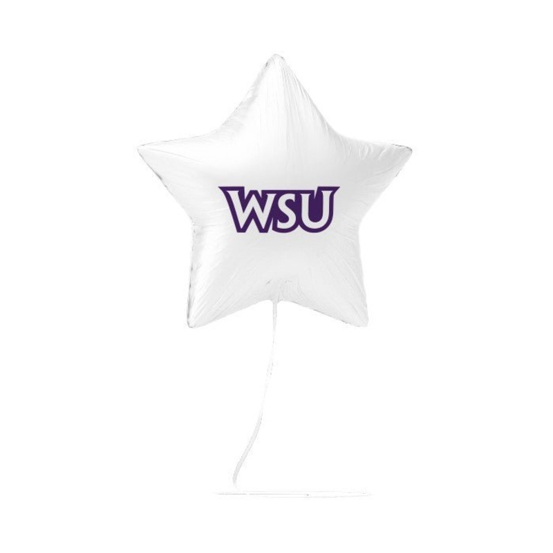 WSU Mylar Balloon 17" | 1 ct