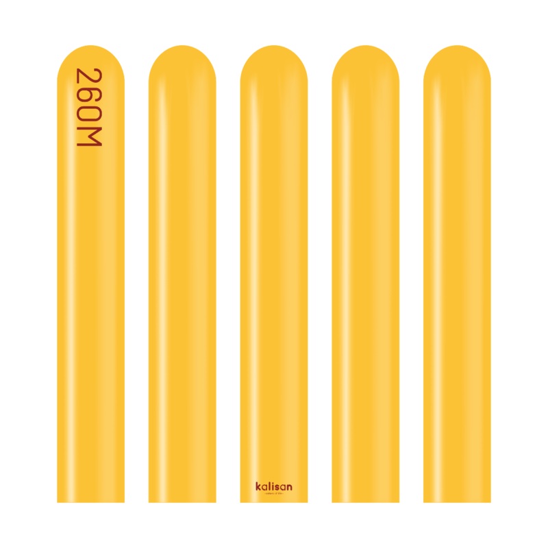 Amber 260 Latex Balloons (100 count)