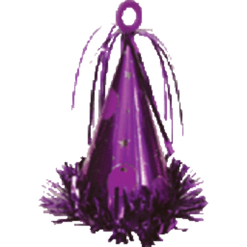 Party Hat Weights - Purple (6 count)