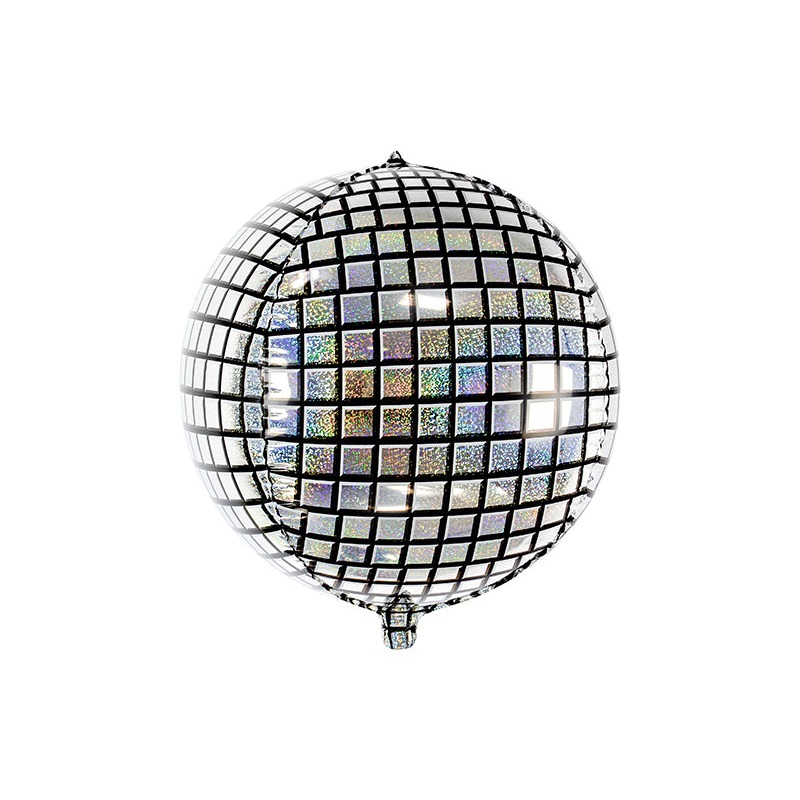 Foil Balloon Disco Ball, 15.7in