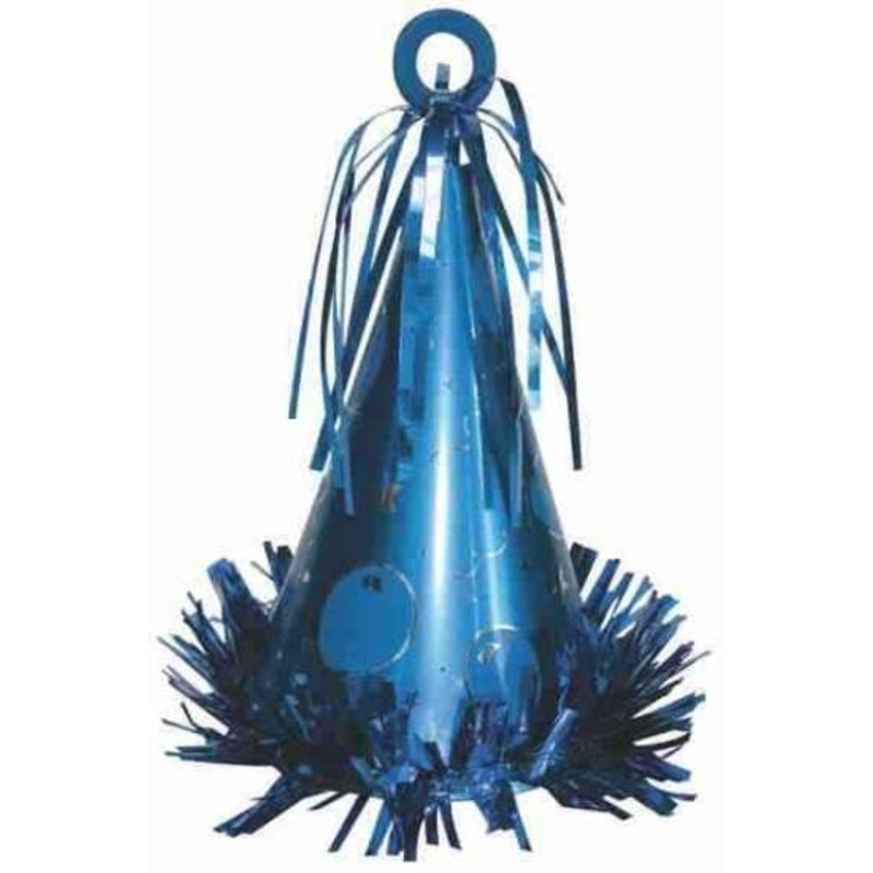 Balloon Weight, Blue Party Hat | 1ct.