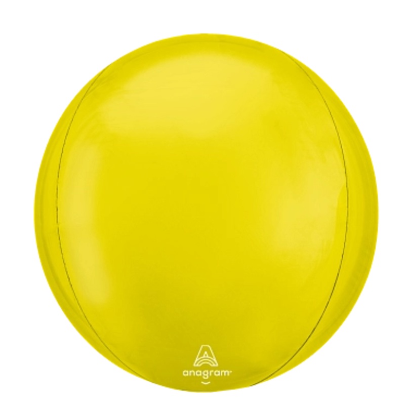 Anagram 15" Vibrant Yellow Orbz