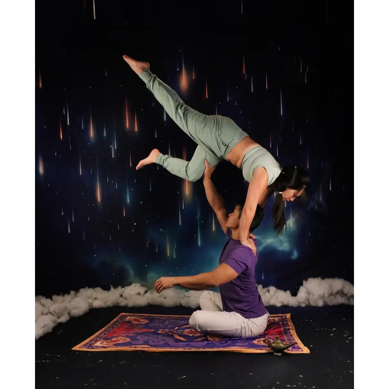 Kate Wish Night Sky Star Backdrop for Photography 7x5ft - small kids sitting / cake smash Microfiber (Printed)