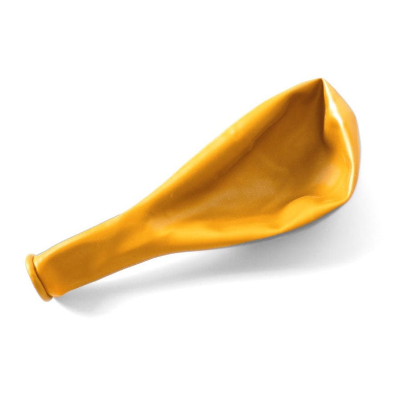 Metallic Gold, 11" Latex Single Balloon | Does Not Include Helium