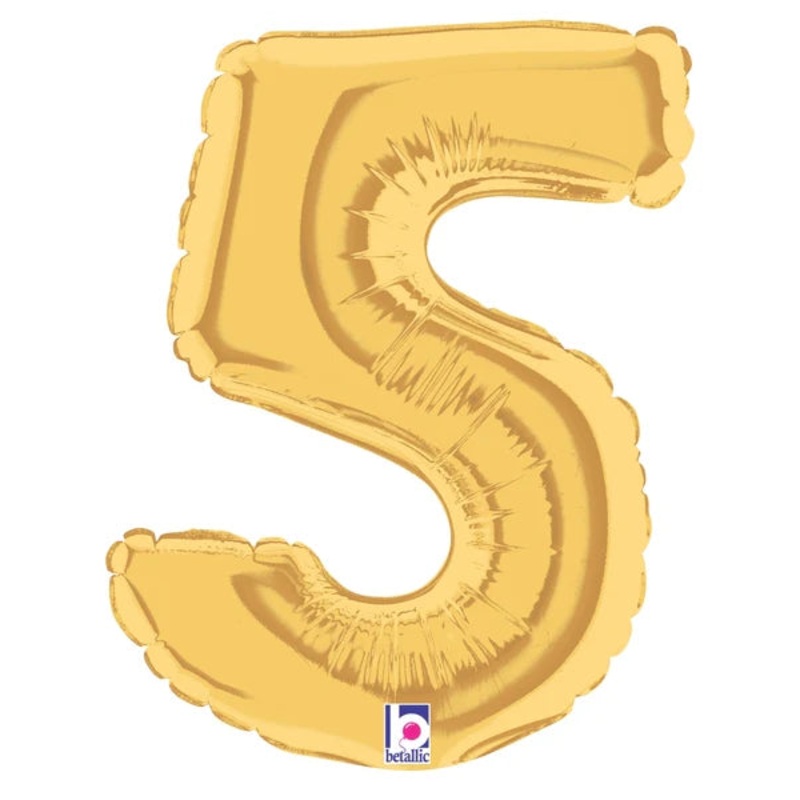 Number 5 Gold 7 in