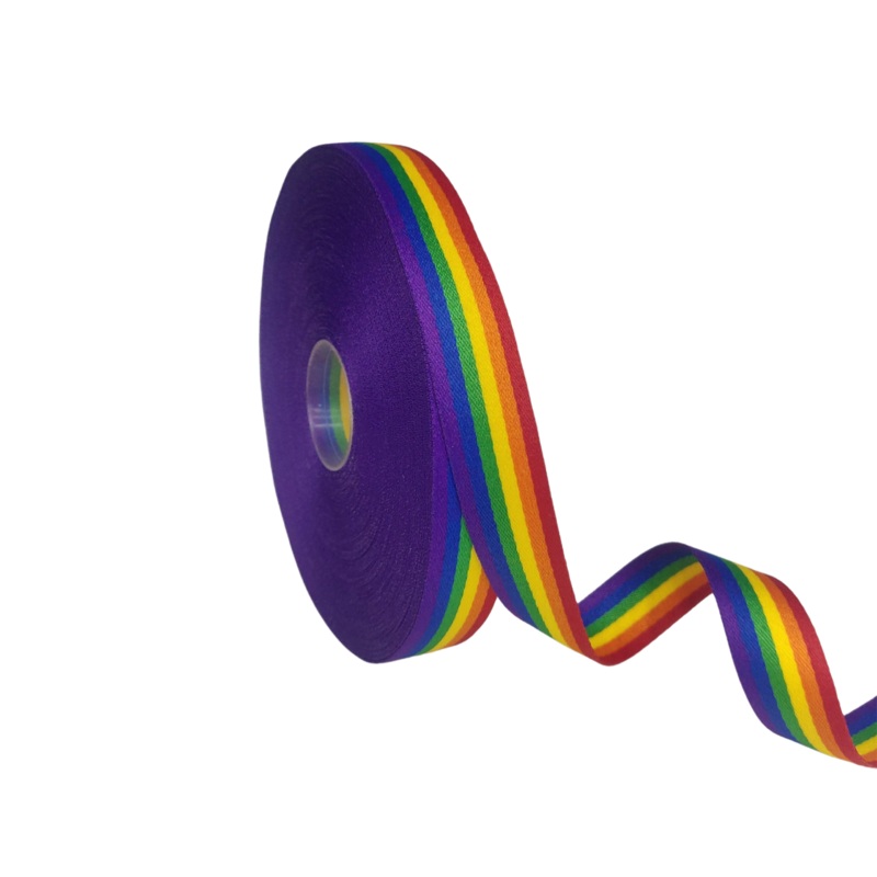 VEGA STRIPES | RAINBOW | 25MM | 25MTR