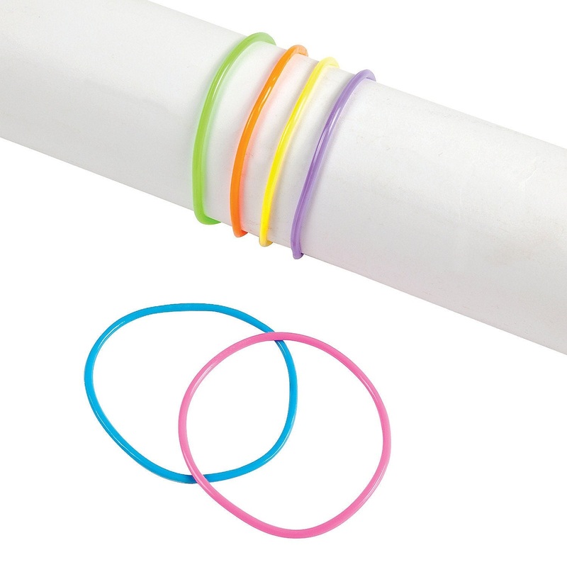 Neon Jelly Bracelets 7" | 144ct