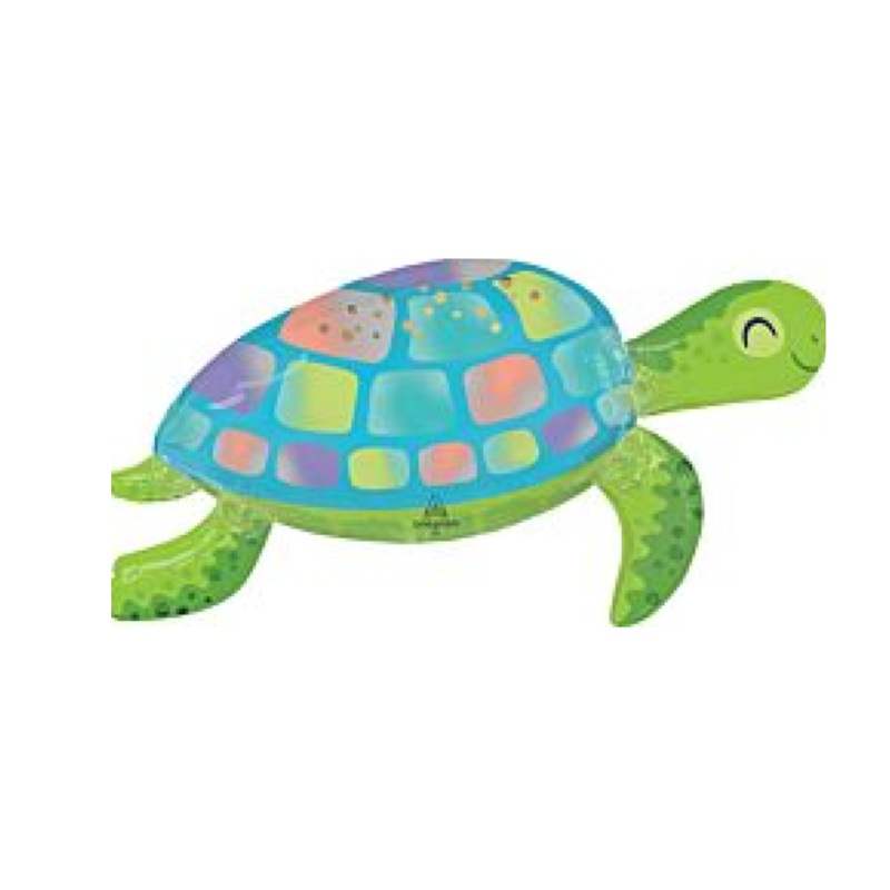 #227 Under The Sea Turtle 38in Supershape
