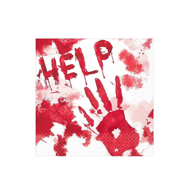 Asylum Bloody Good Time  Beverage Napkins | 36 Ct