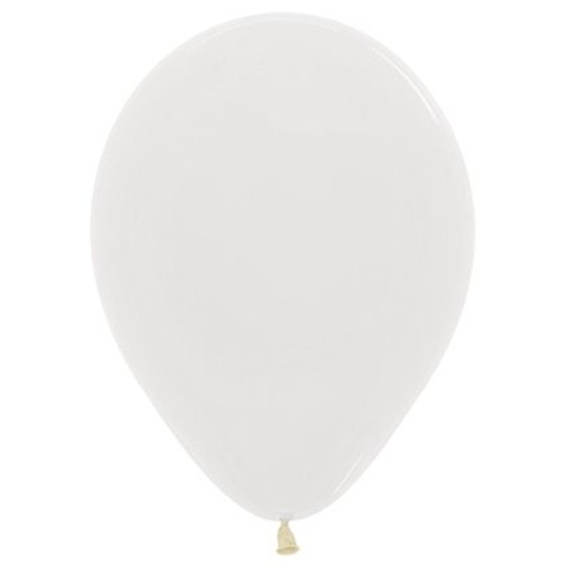 18" Sempertex Latex Balloon Pack, Crystal Clear | 25 ct