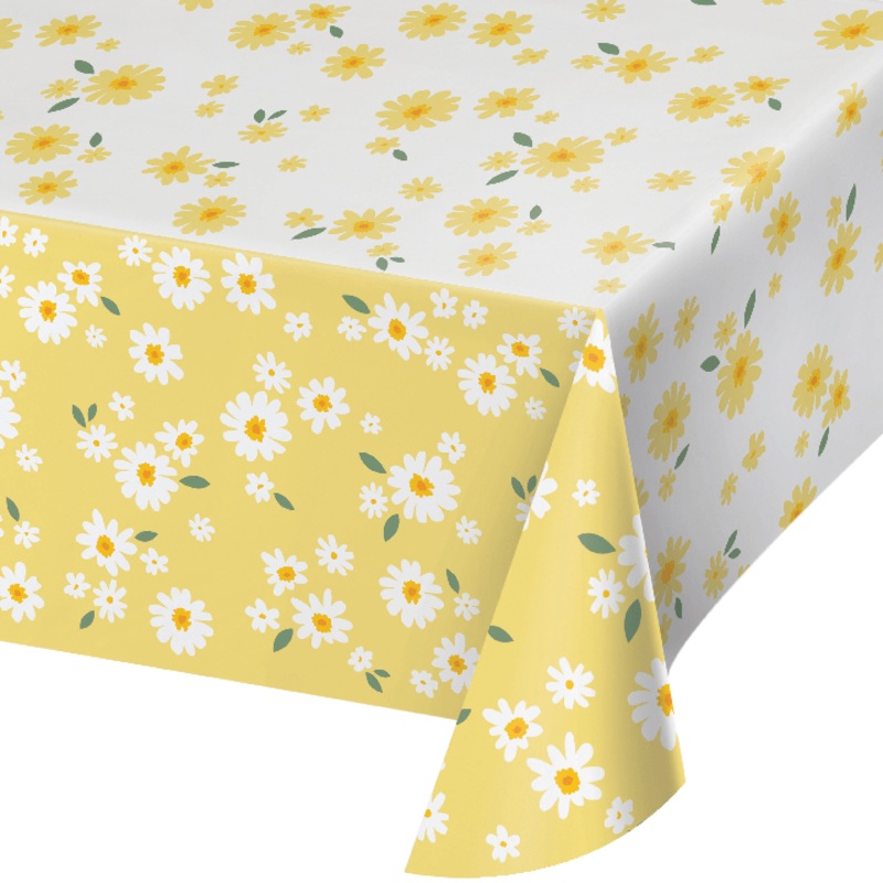 Sweet Daisy Tablecover 54" x 96" | 1 ct